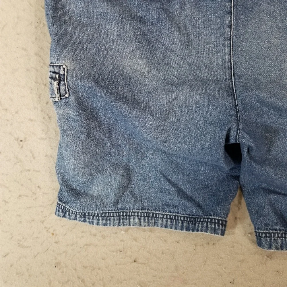 Island Republic cargo hiking shorts men's 38x9 Comfort waist blue denim outdoor‎